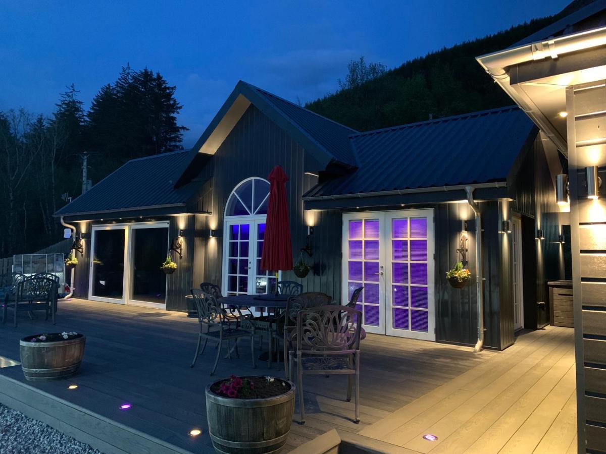 Little Fox Lodge Luxury Hideaway With Hot Tub Glencoe Near Fortwilliam (Adults Only) 外观 照片