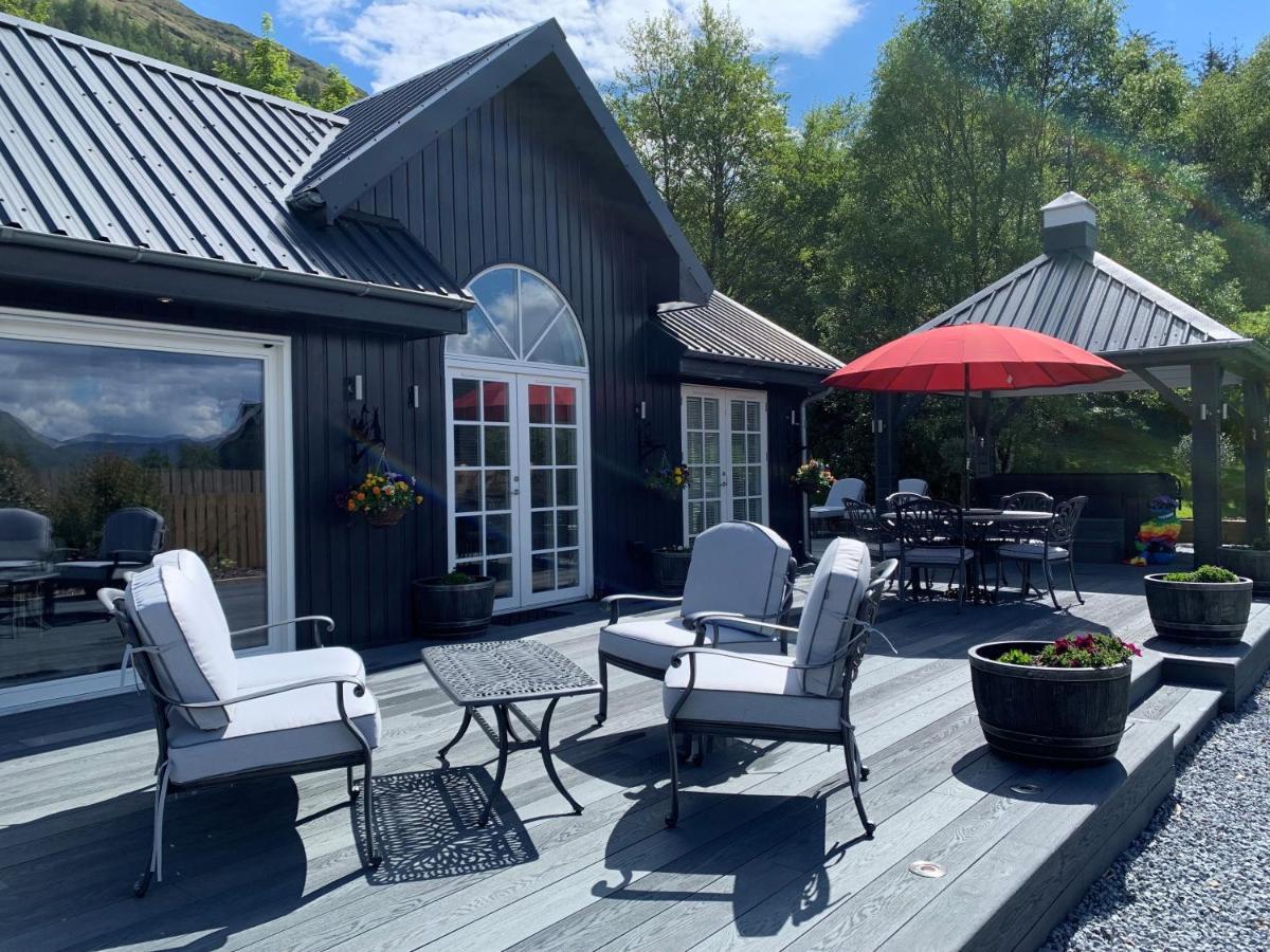 Little Fox Lodge Luxury Hideaway With Hot Tub Glencoe Near Fortwilliam (Adults Only) 外观 照片